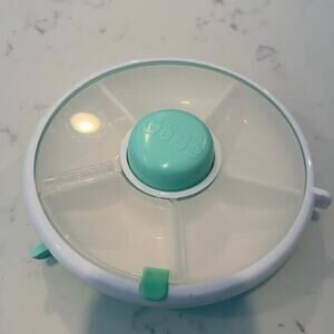 GoBe Kids Snack Spinner Small Blue and White